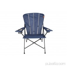 Ozark Trail Adirondack Chair with Two Cup Holders, Blue 566384559